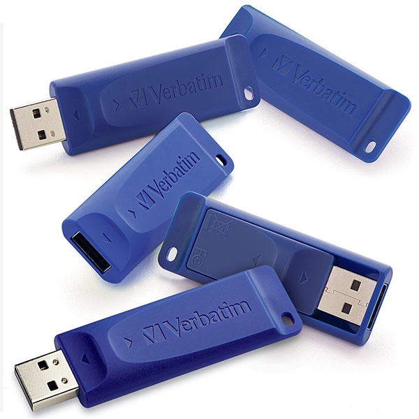 Memoria USB Verbatim Classic, 8GB, USB 2.0, Azul
