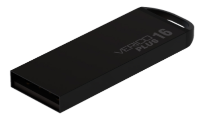 Memoria USB Verico VR25, 8GB, USB-A 2.0, Negro
