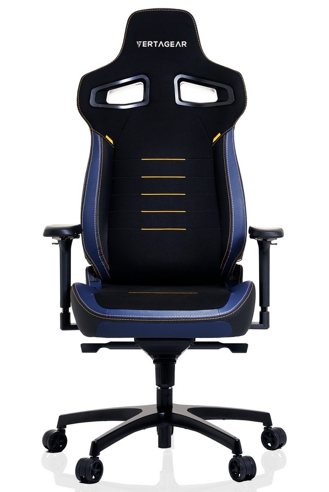 Vertagear Silla Gamer Vertagear PL4800, hasta 163kg, Negro/Azul
