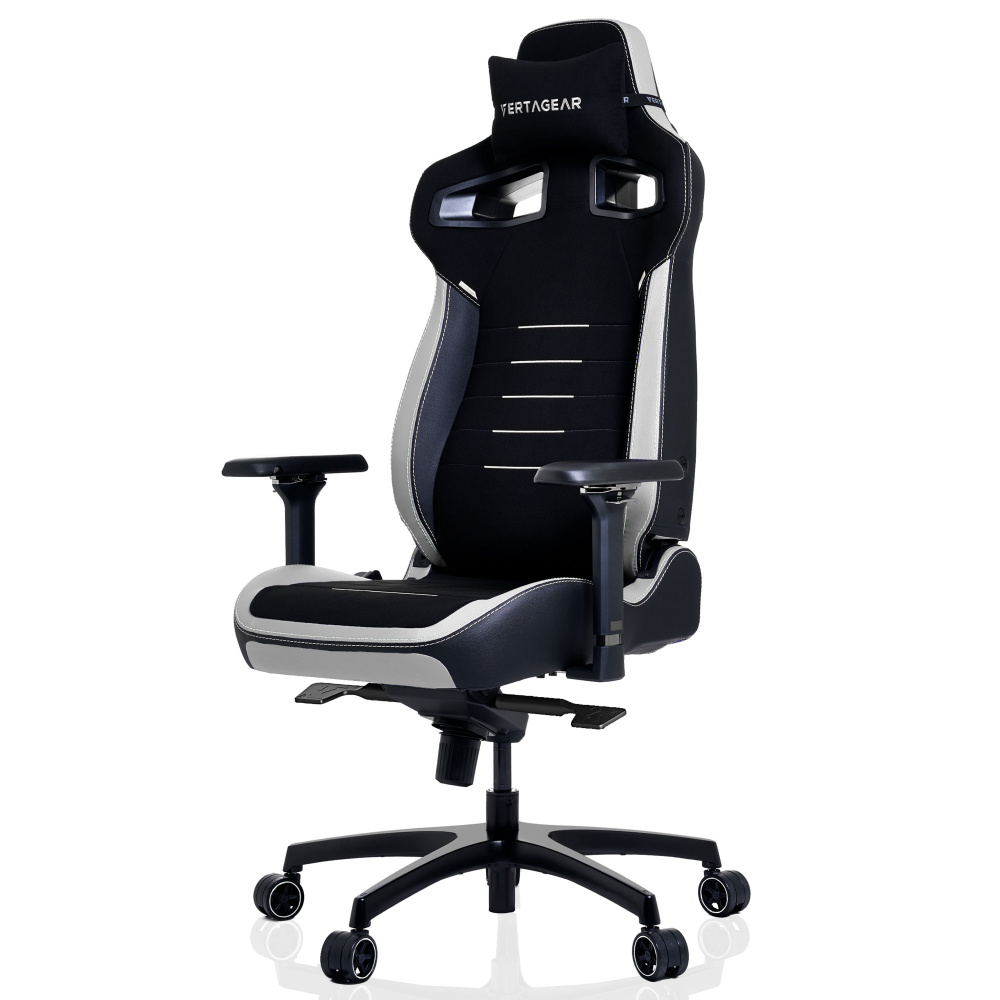 Vertagear Silla Gamer PL4800, hasta 110kg, Negro/Blanco