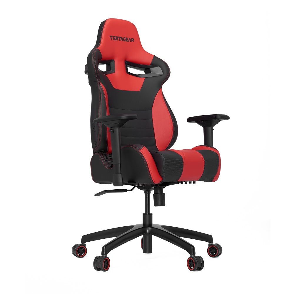Vertagear Silla Gamer SL4000, hasta 150Kg, Negro/Rojo