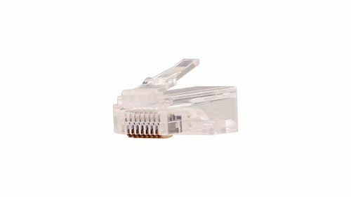 Vertical Cable Conector RJ-45 011-018/EZF-100, Cat5e, 100 Piezas