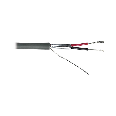 Viakon Bobina de Cable para Alarma Blindado, 18 AWG, 305 Metros, Gris