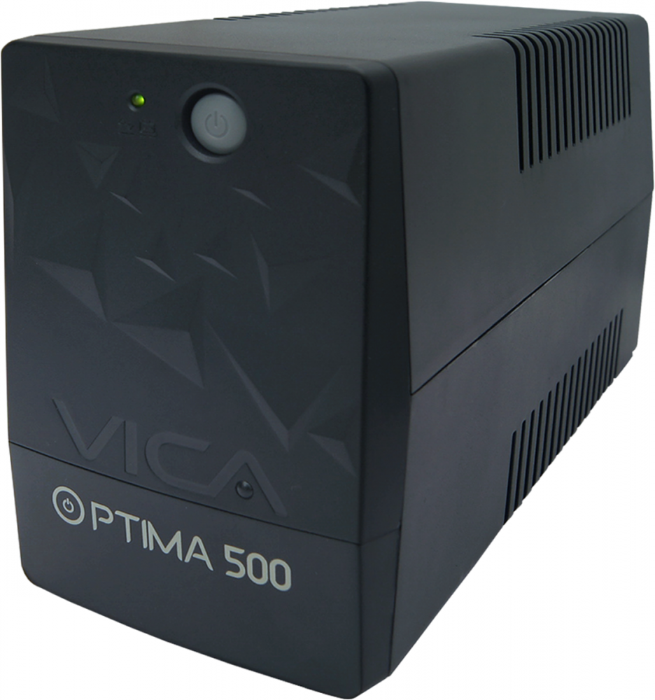 No Break con Regulador Integrado Vica Optima 500, 240W, 550VA, Entrada 127V, Salida 108V - 132V, 6 Contactos