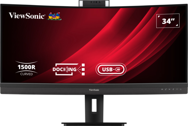 Monitor Curvo ViewSonic VG3457CV LED 34", 3440x1440 Ultra Wide Quad HD, 100Hz, HDMI/DisplayPort, Bocinas Integradas, Negro