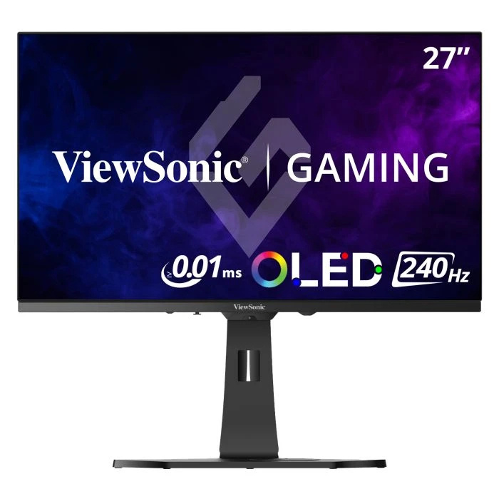 Monitor Gamer ViewSonic XG272-2K-OLED OLED 27", 2560x1440 Quad HD, G-Sync/FreeSync, 240Hz, HDMI/DisplayPort, Bocinas Integradas, Negro/Blanco 