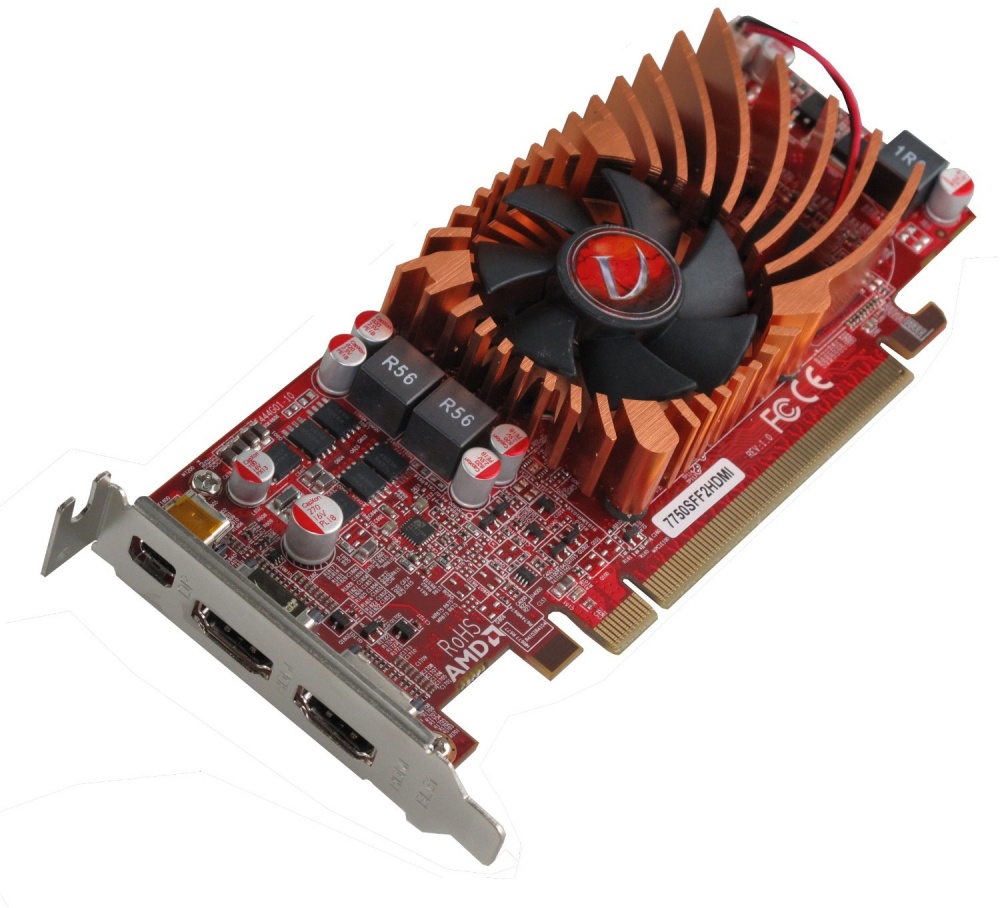 Tarjeta de Video VisionTek AMD Radeon HD 7750, 1GB 128-bit DDR3, PCI Express 3.0