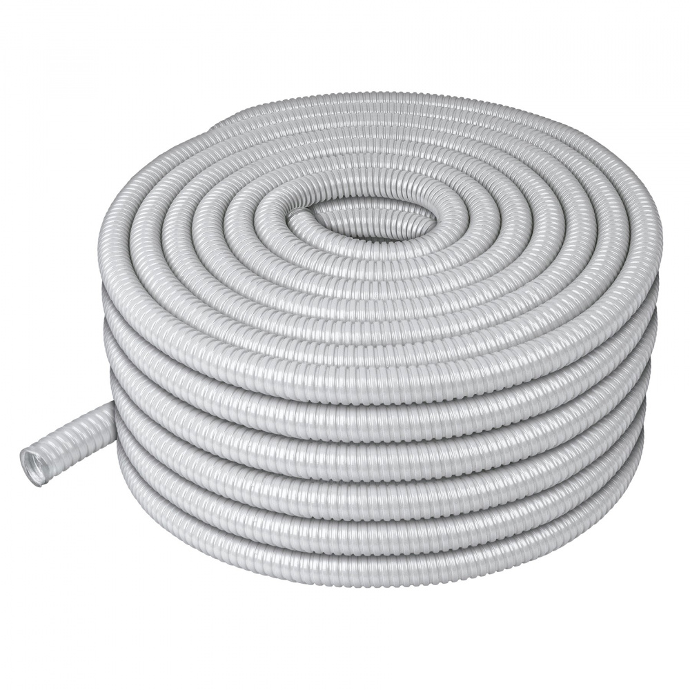 Volteck Tubo Flexible PVC 1”, 50 Metros, Gris