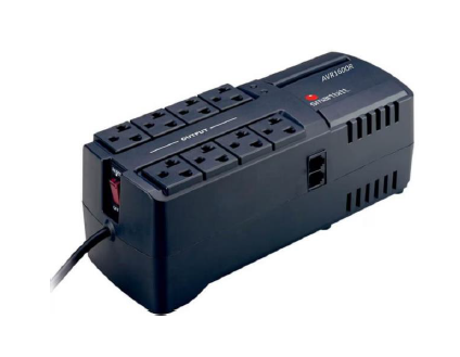 Regulador Voltronic SBAVR1600R, 800W, 1.600VA, Entrada 220V, Salida 220V, 8 Salidas