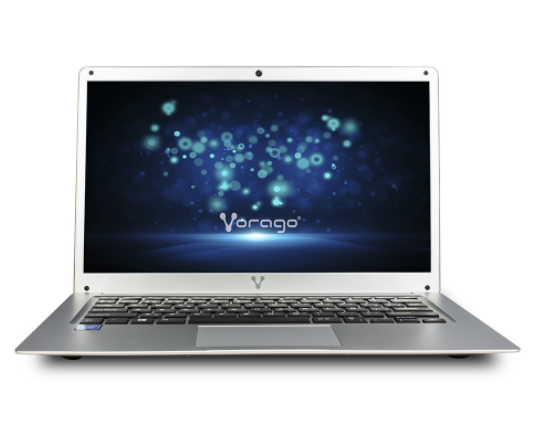 Laptop Vorago Alpha Plus 14" HD, Intel Celeron N3350 1.10GHz, 4GB, 500GB + 64GB eMMC, Windows 10 Home 64-bit, Español, Plata