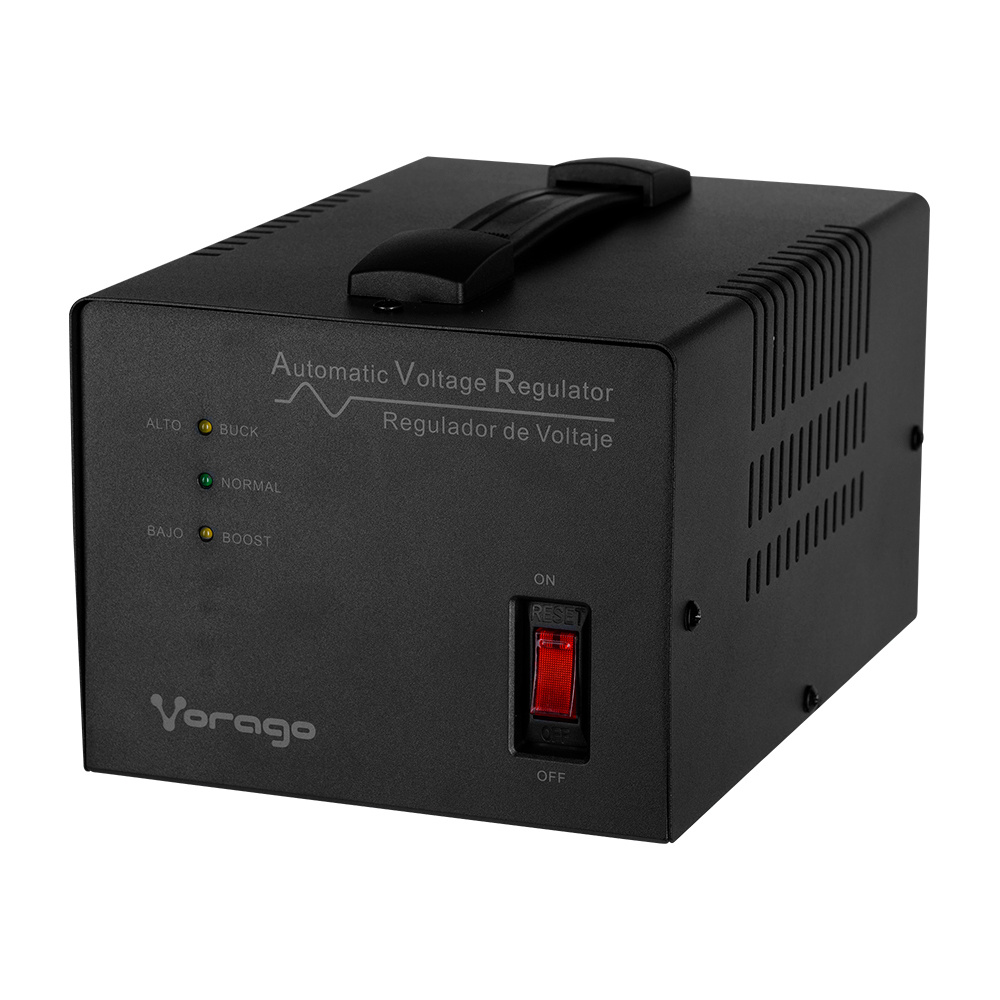 Regulador Vorago AVR-400, 1800W, 3000VA, Entrada 120V, 4 Contactos