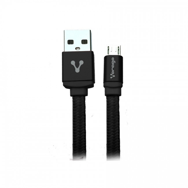 Vorago Cable USB 2.0 A Macho - Micro USB B Macho, 1 Metro, Negro