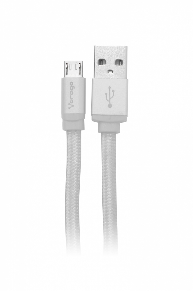 Vorago Cable USB 2.0 A Macho - Micro USB B Macho, 1 Metro, Blanco