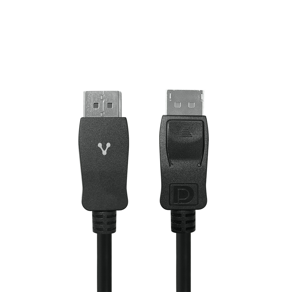 Vorago Cable DisplayPort Macho 1.4 - DisplayPort Macho 1.4, 4K, 60Hz, 2 Metros, Negro
