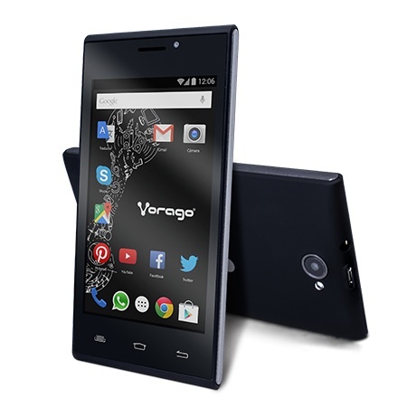 Vorago CELL-300 4'', 800 x 480 Pixeles, 3G, Bluetooth 3.0+HS, Android 4.4.2, Negro