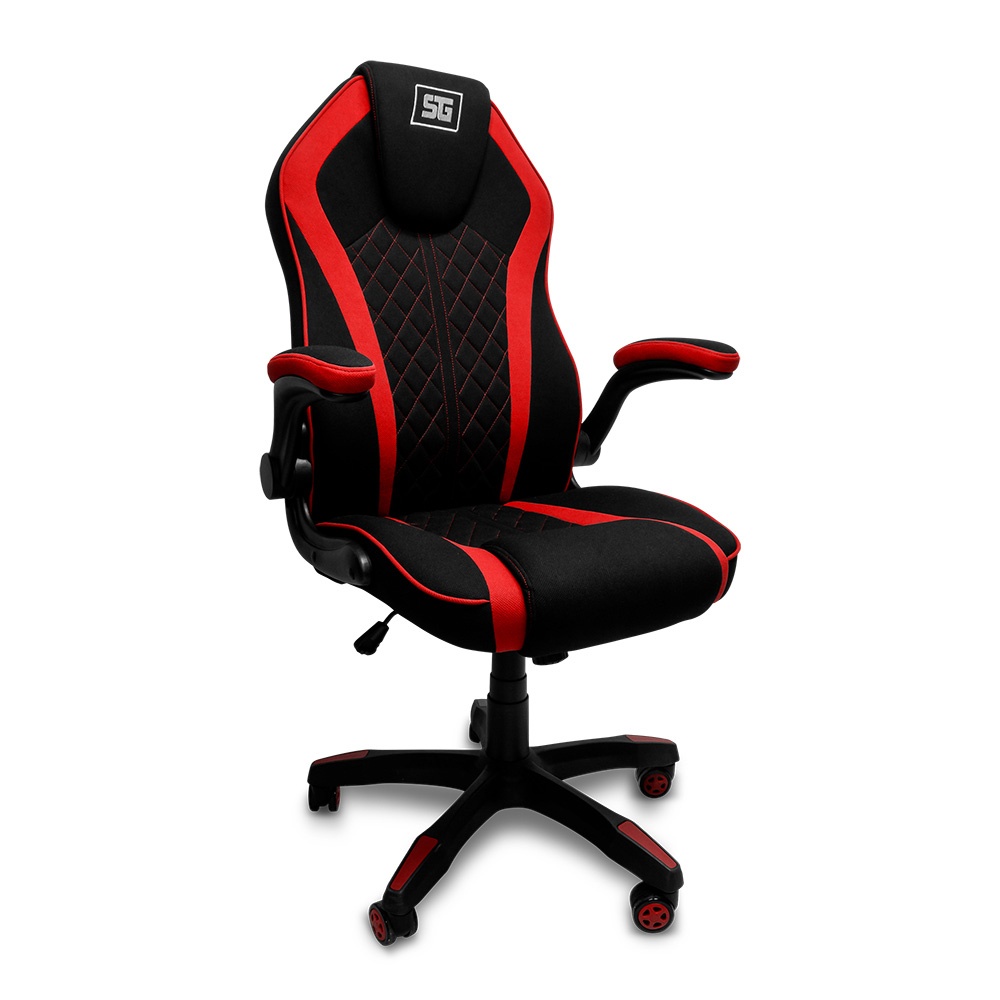 Vorago Silla Gamer CGC300, hasta 120kg, Negro/Rojo