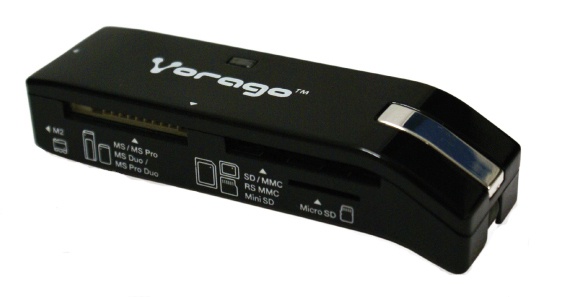 Vorago Lector de Tarjetas CR-400, 15 en 1, USB 2.0, Negro
