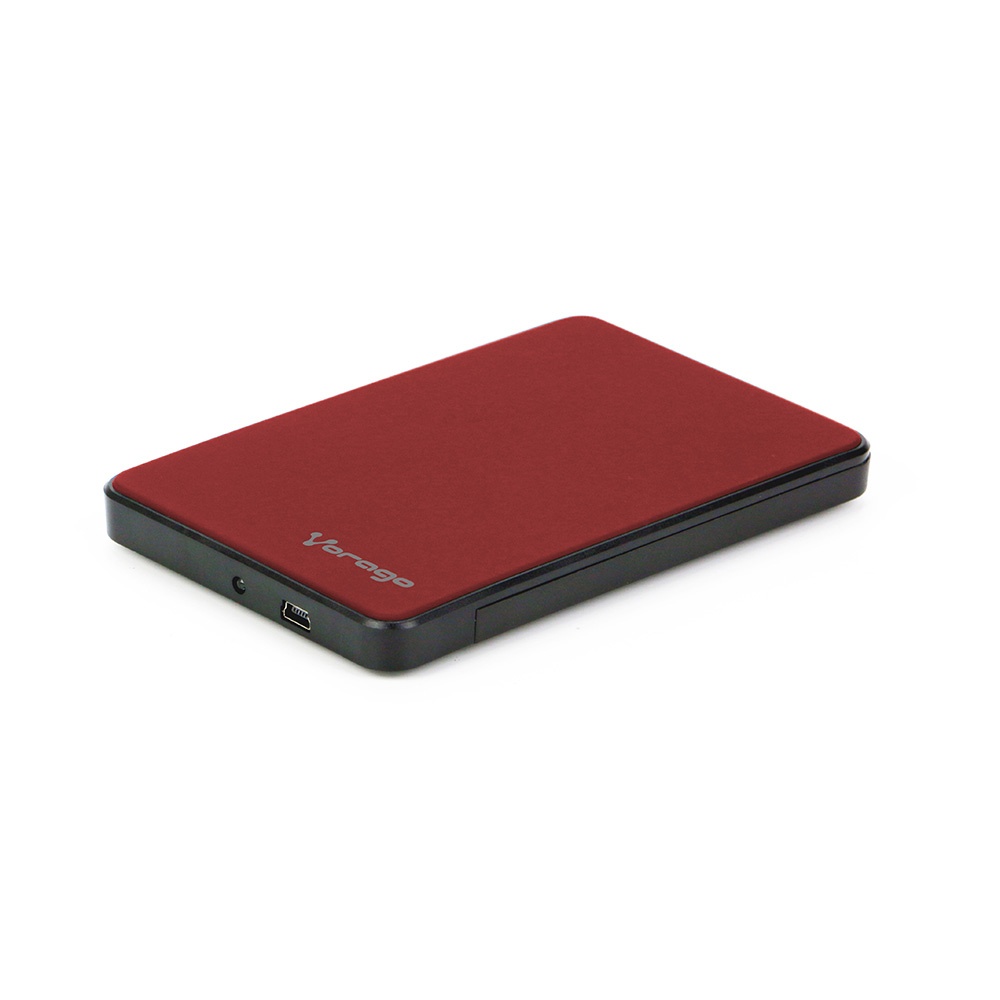Vorago Gabinete de Disco Duro HDD-102, 2.5'', 2TB, SATA - USB 2.0, Rojo