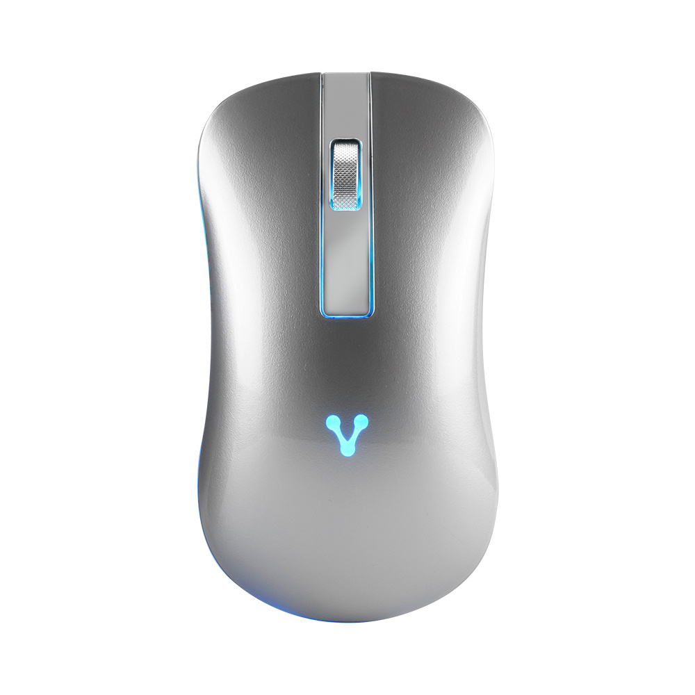 Mouse Vorago MO-305 Slim, Inalámbrico, Óptico, 1.600DPI, RF Inalámbrico, Plata