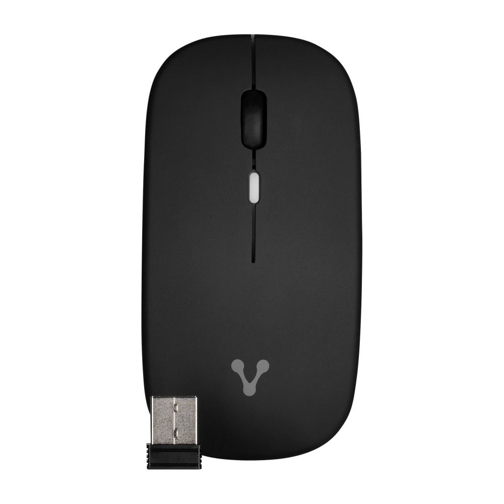 Mouse Vorago MO-307, Inalámbrico, Óptico, 1.600DPI, USB-A, Negro