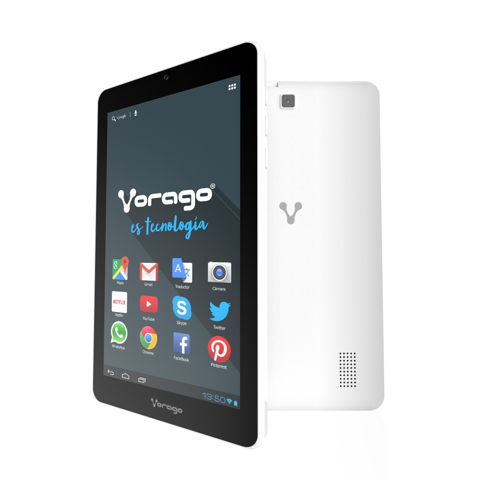 Tablet Vorago Pad 7 V2 7'', 1GB, 1024 x 600 Pixeles, Android 6.0, Bluetooth, WLAN, Blanco