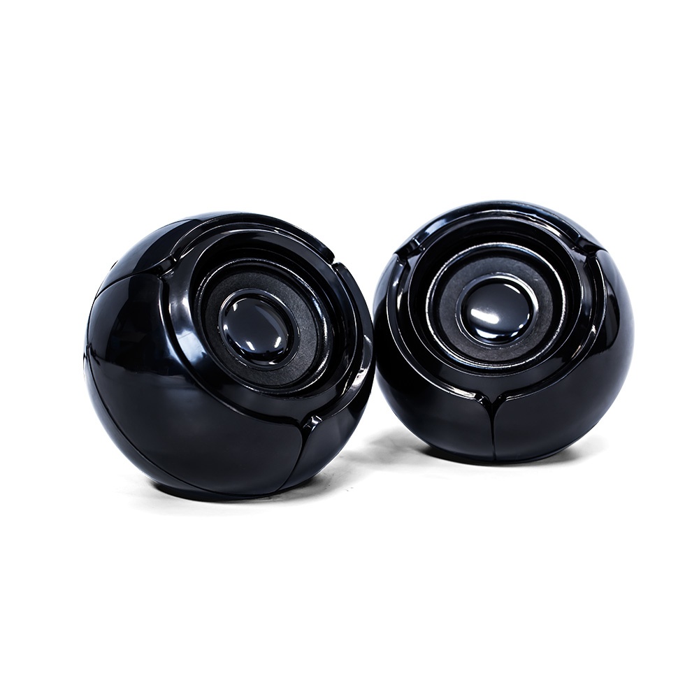 Vorago Bocinas Portátiles SPK-105, Alámbrico, 2.0, 6W RMS, Negro/Azul