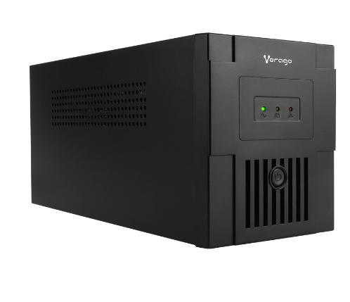 No Break Vorago UPS-500 Línea Interactiva, 900W, 1500VA, Entrada 89 - 145V, 6 Contactos