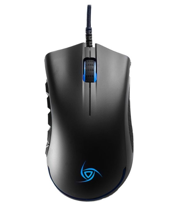Mouse Gamer VSG Óptico Cyborg RGB, Alámbrico, USB-A, 4000DPI, Negro