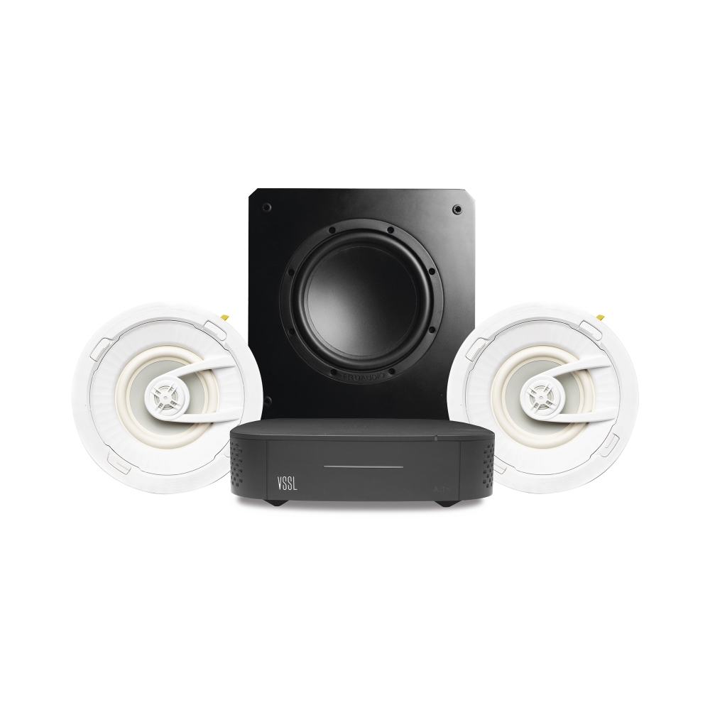 Vssl Amplificador de Audio A1X/GSUB10, Alámbrico/Inalámbrico, 2 Canales, RCA, 120V