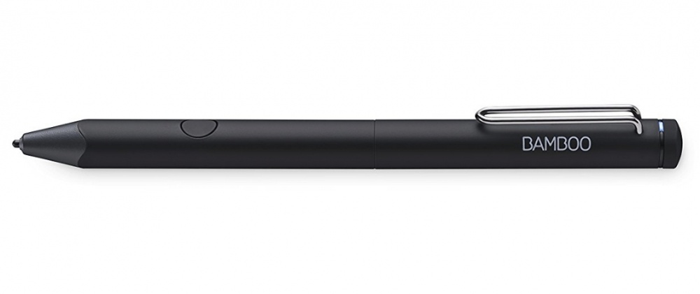 Wacom Lápiz Digital Bamboo Fineline 3 para iPad/iPhone, Negro