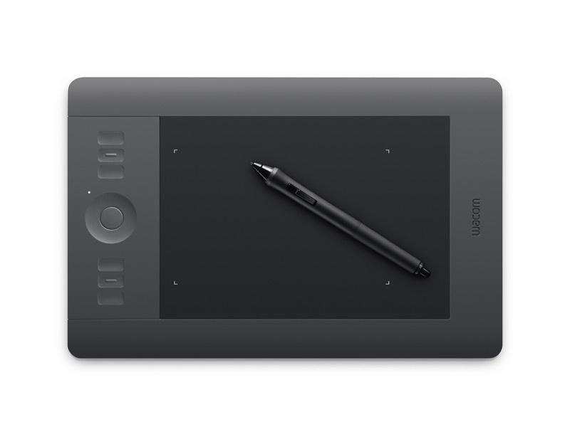 Tableta Gráfica Wacom Intuos5 touch Small Pen Tablet, 6.2'' x 3.9'', USB/Inalámbrico, Negro