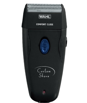 Wahl Rasuradora Personal Custom Shave, 3 Cabezas, Negro