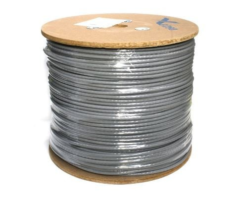 WAM Bobina de Cable Cat5e UTP, 305 Metros, Gris