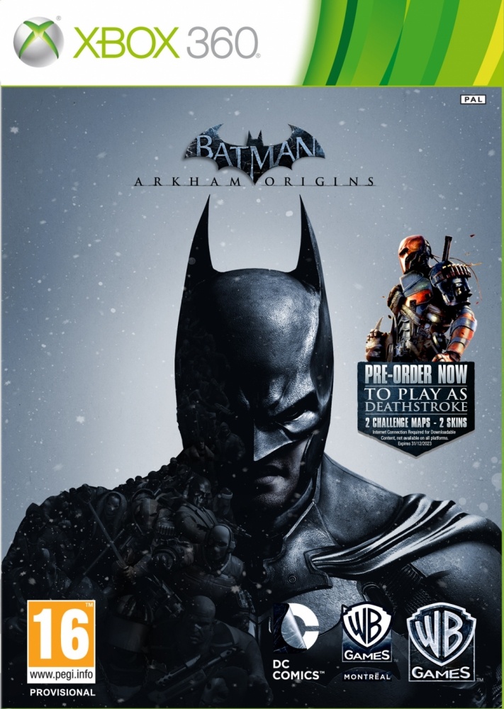 Warner Bros Batman: Arkham Origins, Xbox 360 (ESP)