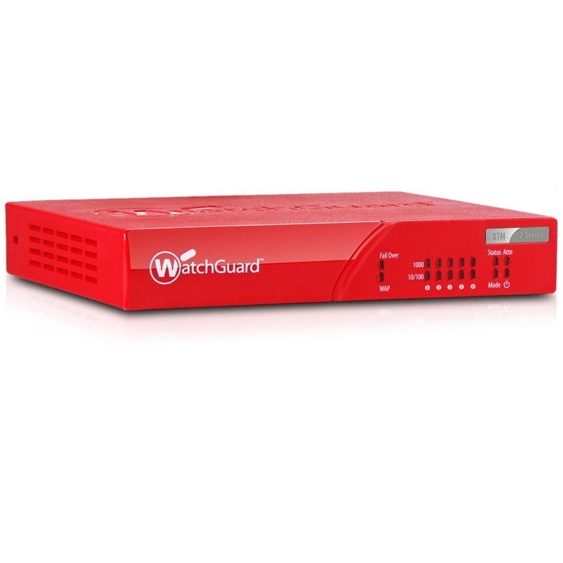 WatchGuard Firewall XTM 25 WG025031, Alámbrico, 5x RJ-45, 1x USB 2.0