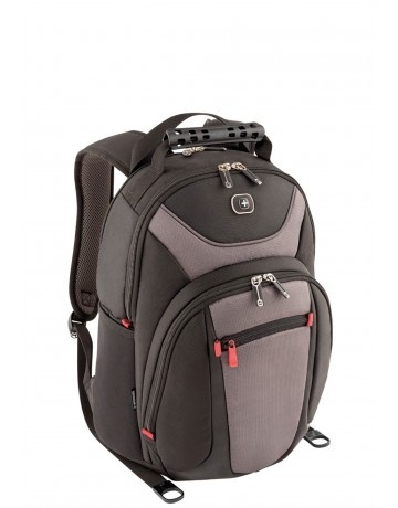 Wenger/SwissGear Mochila de Poliéster Nanobyte para Laptop 13", Gris