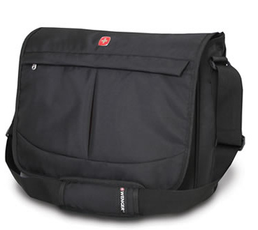 Wenger/SwissGear Messenger para Laptop 15", Negro