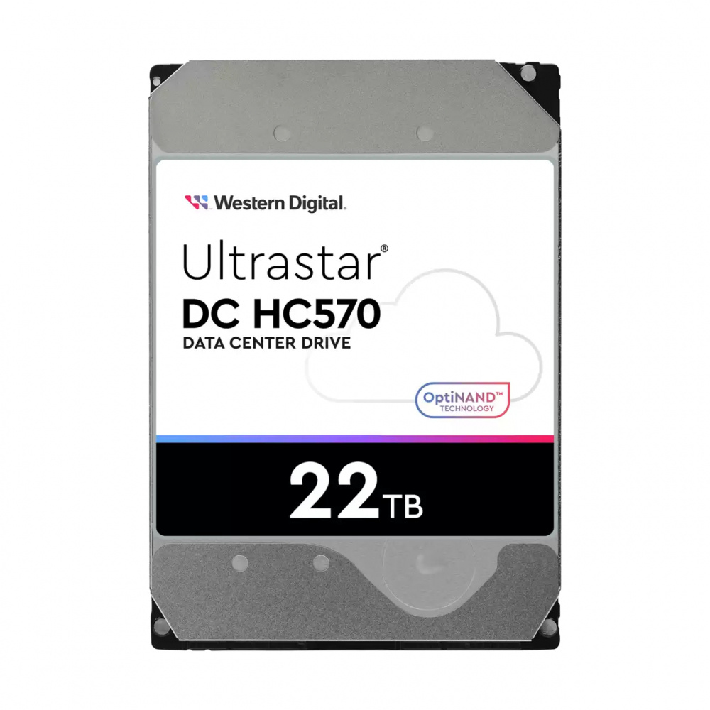 Disco Duro para Servidor Western Digital Ultrastar DC HC570 3.5", 22TB, SAS, 7200RPM, 12 Gbit/s