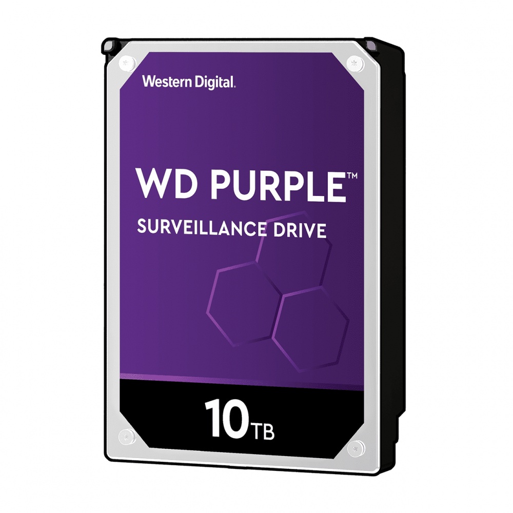 Disco Duro Interno Western Digital WD Purple 3.5", 10TB, SATA III, 6 Gbit/s, 7200RPM, 256MB Caché 