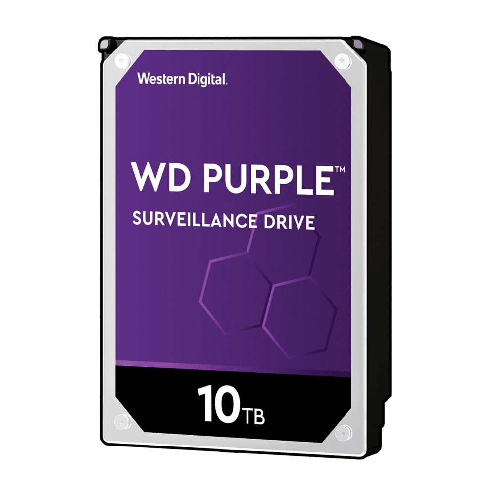 Disco Duro Interno Western Digital WD Purple 3.5", 10TB, SATA III, 6 Gbit/s, 7200RPM, 256MB Cache