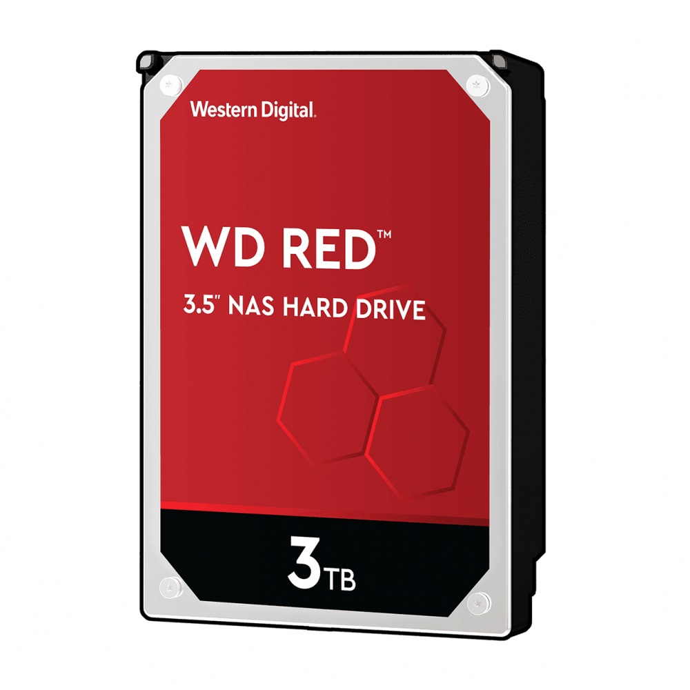 Disco Duro para NAS Western Digital WD Red 3.5", 3TB, Serial III, 6 Gbit/s, 5400RPM, 256MB Caché