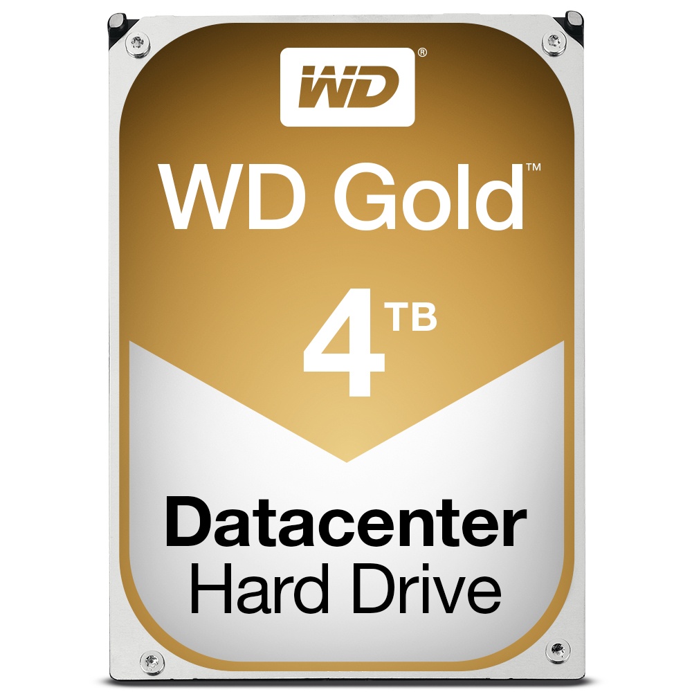 Disco Duro para NAS Western Digital WD Gold 3.5'', 4TB, SATA III, 6 Gbit/s, 7200RPM, 128MB Cache