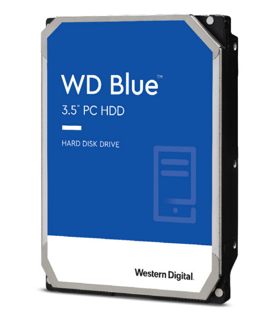 Disco Duro Interno Western Digital WD Blue 3.5", 4TB, SATA III, 6 Gbit/s, 5400RPM, 256MB Caché ― No incluye la caja original.