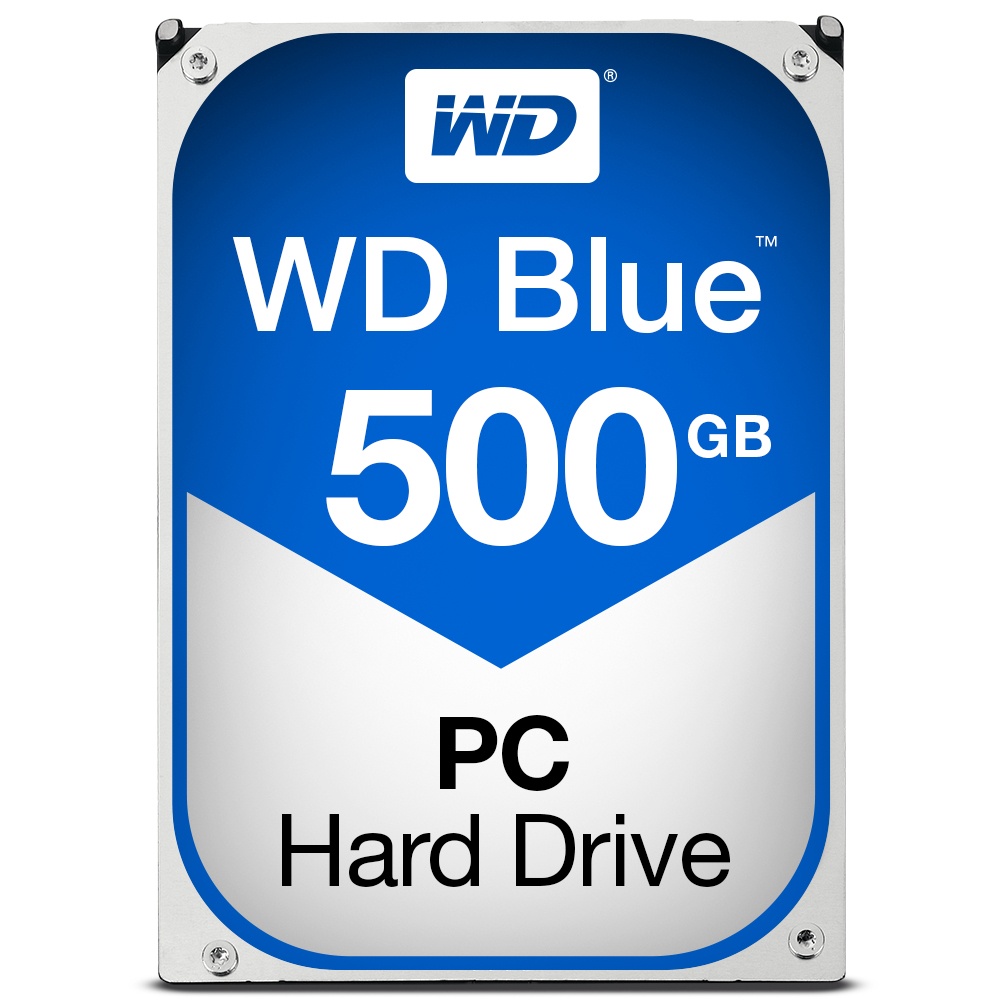Disco Duro Interno Western Digital WD Blue 3.5'', 500GB, SATA III, 6 Gbit/s, 7200RPM, 32MB Cache