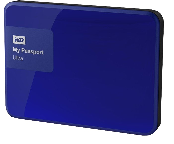 Disco Duro Externo Western Digital WD My Passport Ultra 2.5'', 2TB, USB 3.0, Azul
