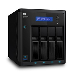 Western Digital WD My Cloud PR4100 NAS de 4 Bahías, 8TB, Intel Pentium N3710 1.60GHz, USB 3.0, para Mac/PC ― Incluye Discos
