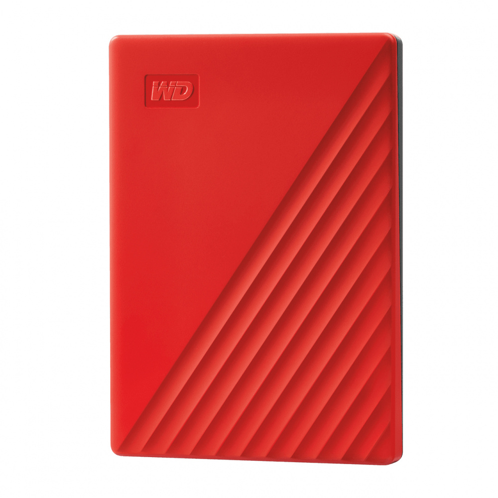 Disco Duro Externo Western Digital My Passport, 4TB, 3.0, Rojo