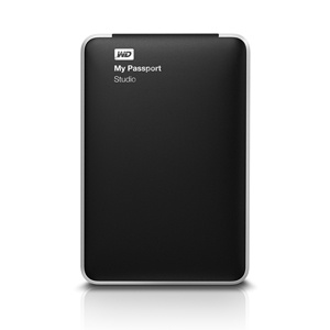 Disco Duro Externo Western Digital WD My Passport Studio 2.5'', 2TB, FireWire/USB 2.0, Negro/Plata - para Mac/PC