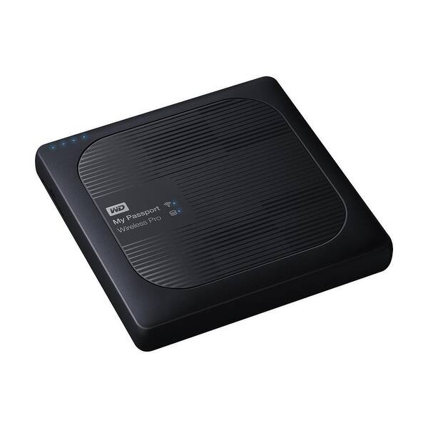 Disco Duro Externo Western Digital WD My Passport Wireless Pro 2.5", 1TB, USB 3.0 Type micro-B, Negro - para Mac/PC
