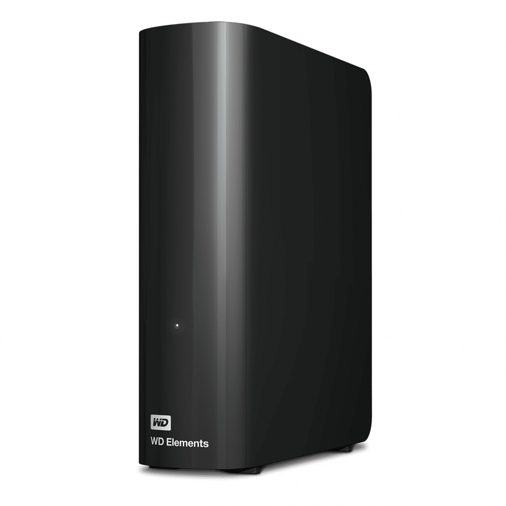 Disco Duro Externo Western Digital WD Elements, 12TB, USB, Negro